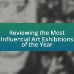 Reviewing the Most Influential Art Exhibitions of the Year