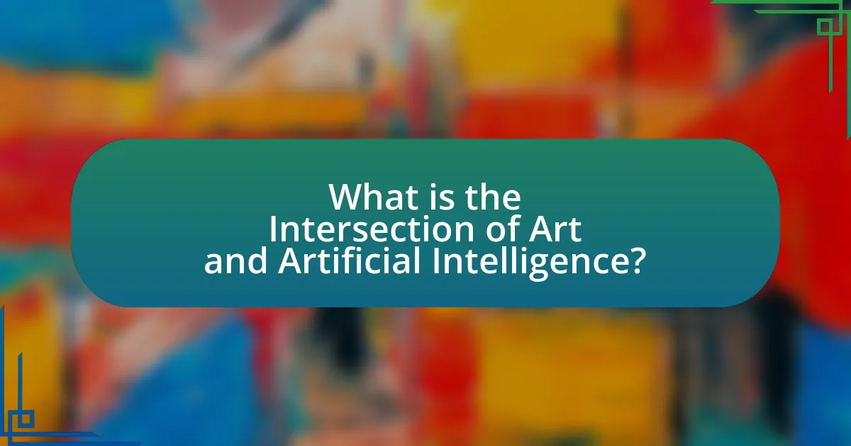 What is the Intersection of Art and Artificial Intelligence?